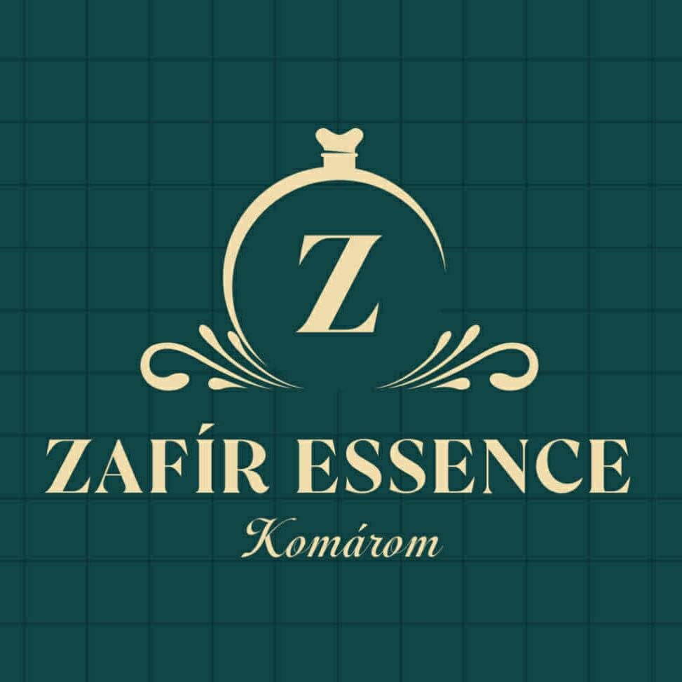 A Zafír Essence üzlet bejárata Komáromban